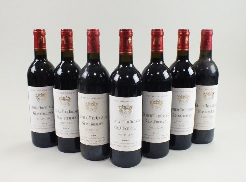 Lot 18 - Seven bottles of Cru Bourgeois Chateau Tour...