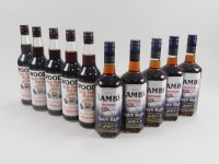 Lot 45 - A mixed lot of Navy Rum, Wood's Old Navy Rum...