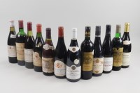 Lot 64 - A mixed lot of twelve bottles Cotes- Rotie...