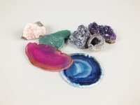 Lot 87 - A collection of mineral samples, to include;...