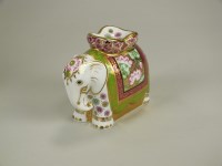 Lot 114 - A Royal Crown Derby paperweight model of 'Rani...