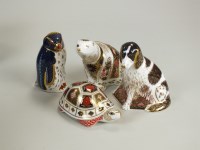 Lot 119 - A Royal Crown Derby paperweight model of a...
