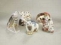 Lot 126 - Royal Crown Derby paperweights to include a...