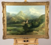 Lot 175 - Continental school, late 19th century Alpine...