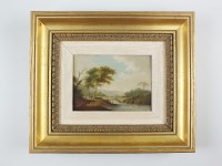 Lot 177 - English school, late 19th century River...
