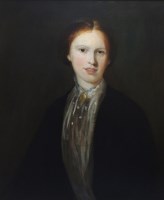 Lot 190 - British school, late 19th century, Portrait of...