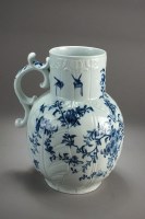 Lot 8 - A large Worcester porcelain 'Dutch' jug, circa...