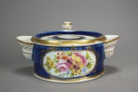 Lot 90 - A Coalport porcelain inkstand, circa 1810,...