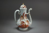 Lot 117 - A Doccia porcelain coffee pot and cover, circa...