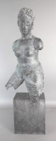 Lot 145 - A bronze sculpture of a female torso after the...