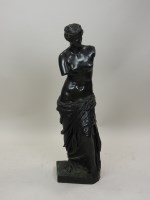 Lot 151 - A hollow cast bronze figure of the Venus de...