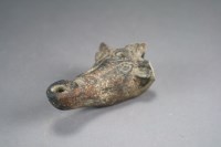 Lot 168 - A Greco-Roman pottery oil lamp, circa 1st...