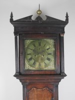Lot 176 - A George III oak and walnut crossbanded...