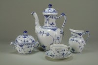 Lot 61 - A Royal Copenhagen porcelain coffee service,...