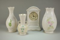 Lot 79 - A collection of fifteen pieces of Belleek...
