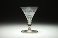 Lot 96 - An early 19th century drinking glass, the...