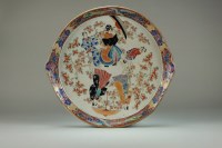 Lot 111 - A Japanese Hirado porcelain dish Circa...