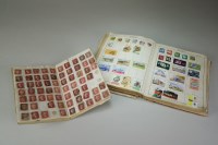 Lot 144 - Five albums and three stock books of British...