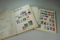 Lot 149 - Nine albums and stock books of world stamps,...