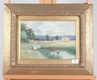 Lot 208 - Robert Hollands Walker (1882-1922), Harvest...