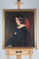 Lot 271 - British school, 19th century, Portrait of a...