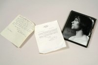 Lot 285 - A framed signed photograph of Rudolf Nureyev,...