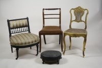 Lot 319 - Six various dining and easy chairs, Regency...