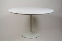 Lot 328 - A 1960s/70s white laminate and white metal...