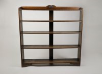 Lot 330 - Five various country house book shelves to...