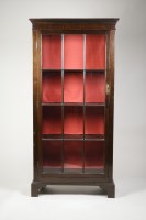 Lot 344 - An Edwardian mahogany display cabinet with...