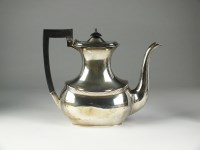 Lot 100 - A silver coffee pot, Barker Brothers Silver...