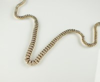 Lot 186 - A 9ct yellow and white gold diamond set...