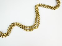 Lot 264 - An early 19th century decorative link guard...