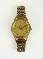 Lot 269 - A Gentleman's gold plated Omega Geneve...