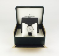 Lot 278 - A Gentleman's stainless steel Frederique...