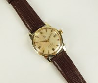 Lot 280 - A Gentleman's Omega Seamaster Automatic gold...