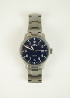 Lot 285 - A Gentleman's stainless steel Fortis Automatic...