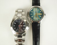 Lot 288 - A Gentleman's stainless steel Oris crystal...