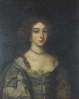 Lot 332 - English school, early 17th century, Portrait...