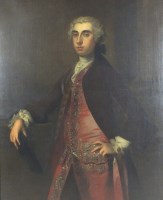 Lot 334 - Circle of Alan Ramsay (1713-1784), Portrait of...