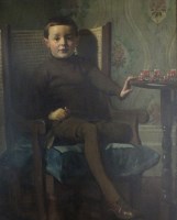 Lot 362 - British school, circa 1900, Portrait of a...