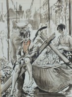 Lot 413 - Dame Laura Knight RA (1877-1970), The Hop...