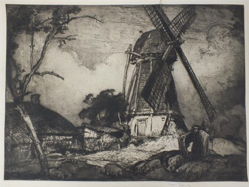 Lot 440 - Frank Brangwyn RA (1867-1956), The Bridge of...