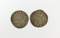 Lot 479 - Two Edward I silver pennies, London mint, ref...