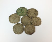 Lot 483 - Charles I, seven silver shillings and...