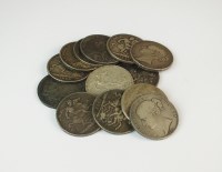 Lot 489 - Victoria, thirteen crowns, dated 1844 x 2,...
