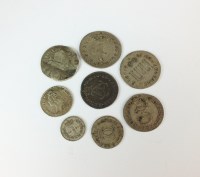 Lot 495 - Maundy oddments, comprising; fourpences, dated...