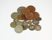 Lot 508 - A collection of British and Foreign silver,...