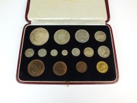 Lot 511 - A George VI 1937 Coronation specimen coin set,...
