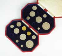 Lot 512 - An Edward VII cased specimen eleven coin set,...